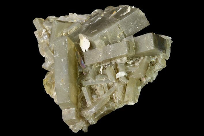 Tabular Barite Crystal Cluster with Phantoms - Peru #169112